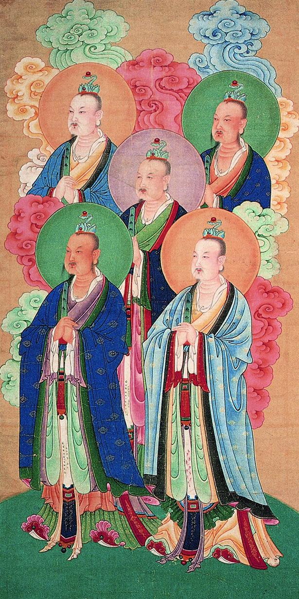 479 清 道教神像 轴