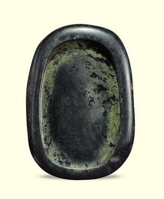 歙石文伯仁款随形砚-墨池余韵—日本私人收藏古砚专场Ⅱ-雅昌拍卖