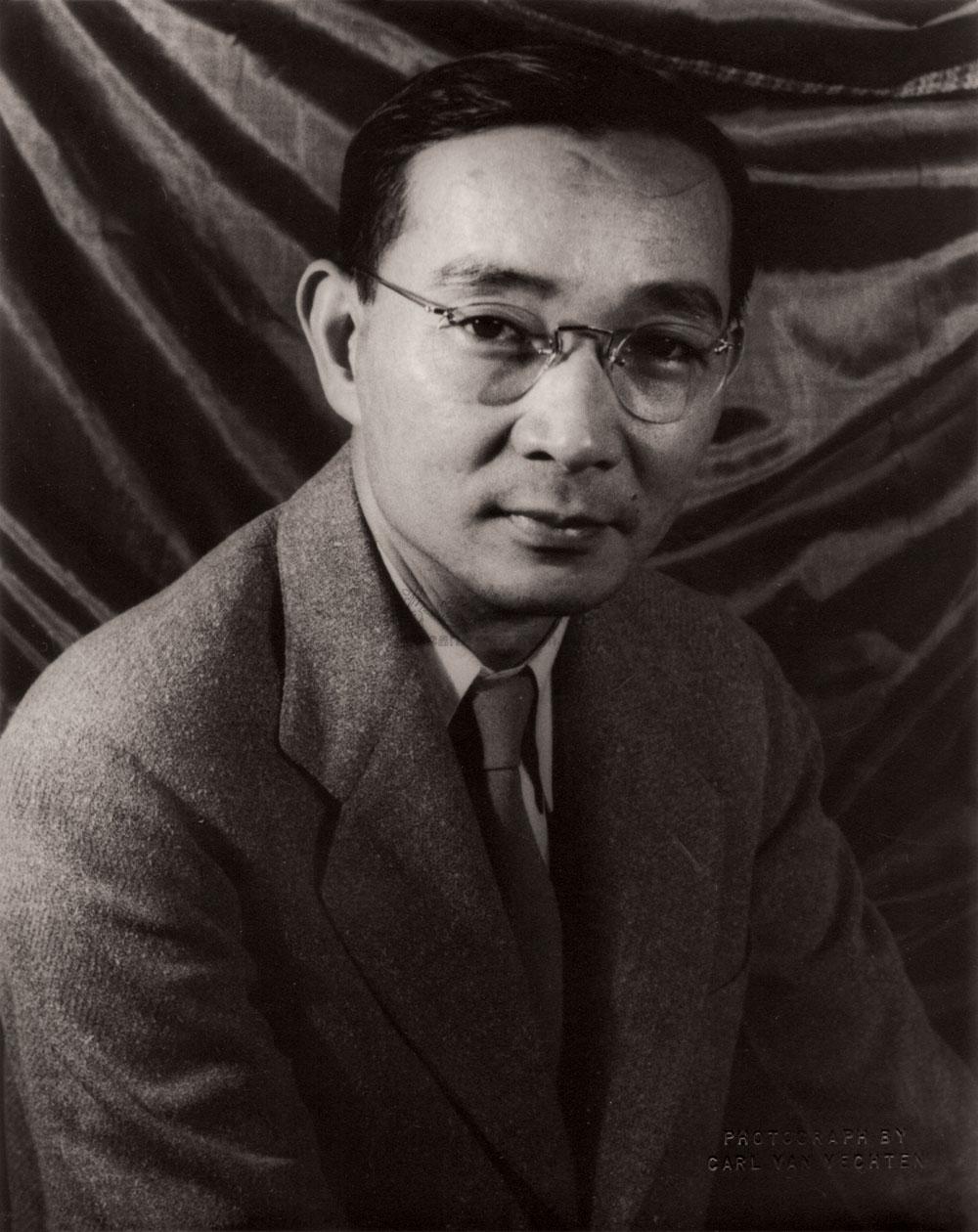 00451939年作林语堂肖像银盐纸基