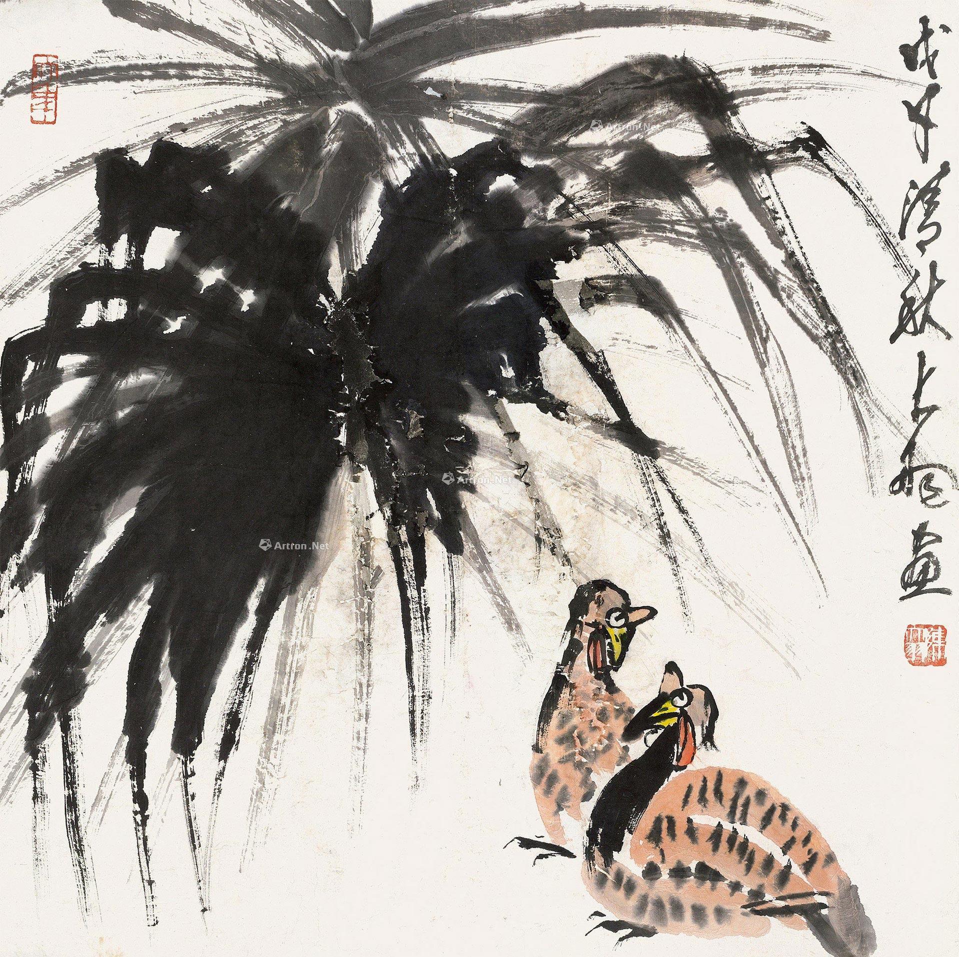 珍珠鸡-源远流长—中国书画-雅昌拍卖