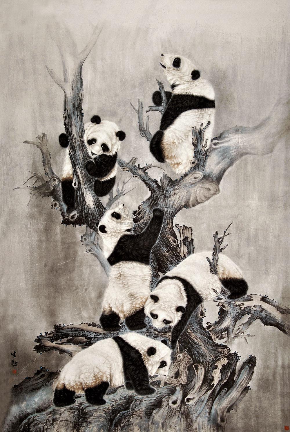 熊猫-中国书画-雅昌拍卖