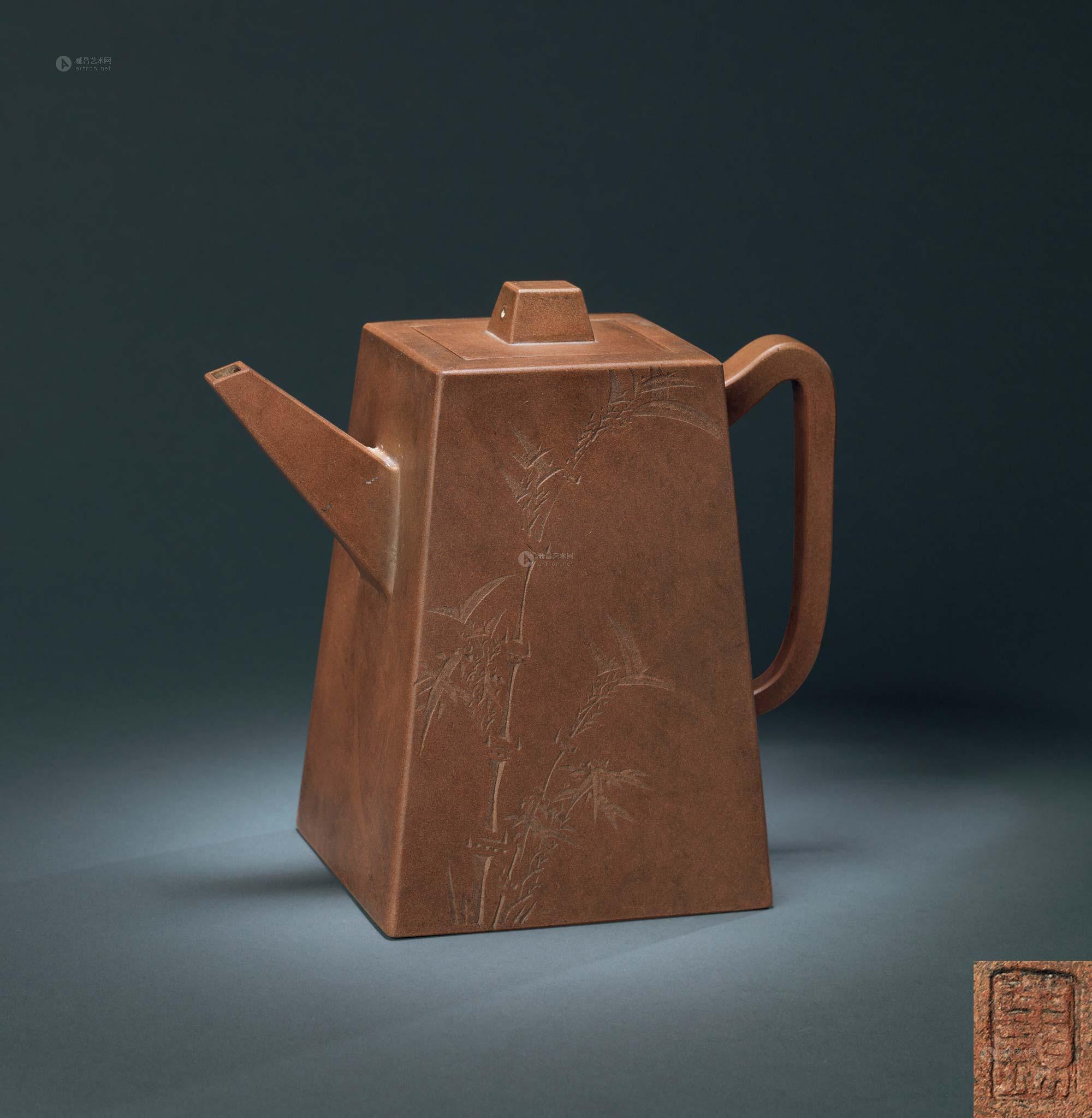 申锡大方壶-古韵清香—古代紫砂专场-雅昌拍卖