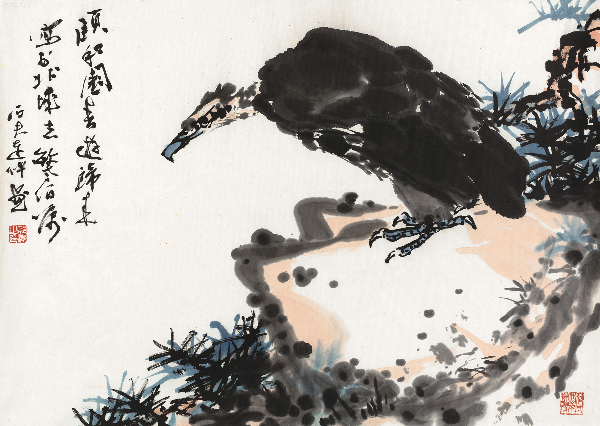 松鹰图-当代风华—中国当代绘画-雅昌拍卖