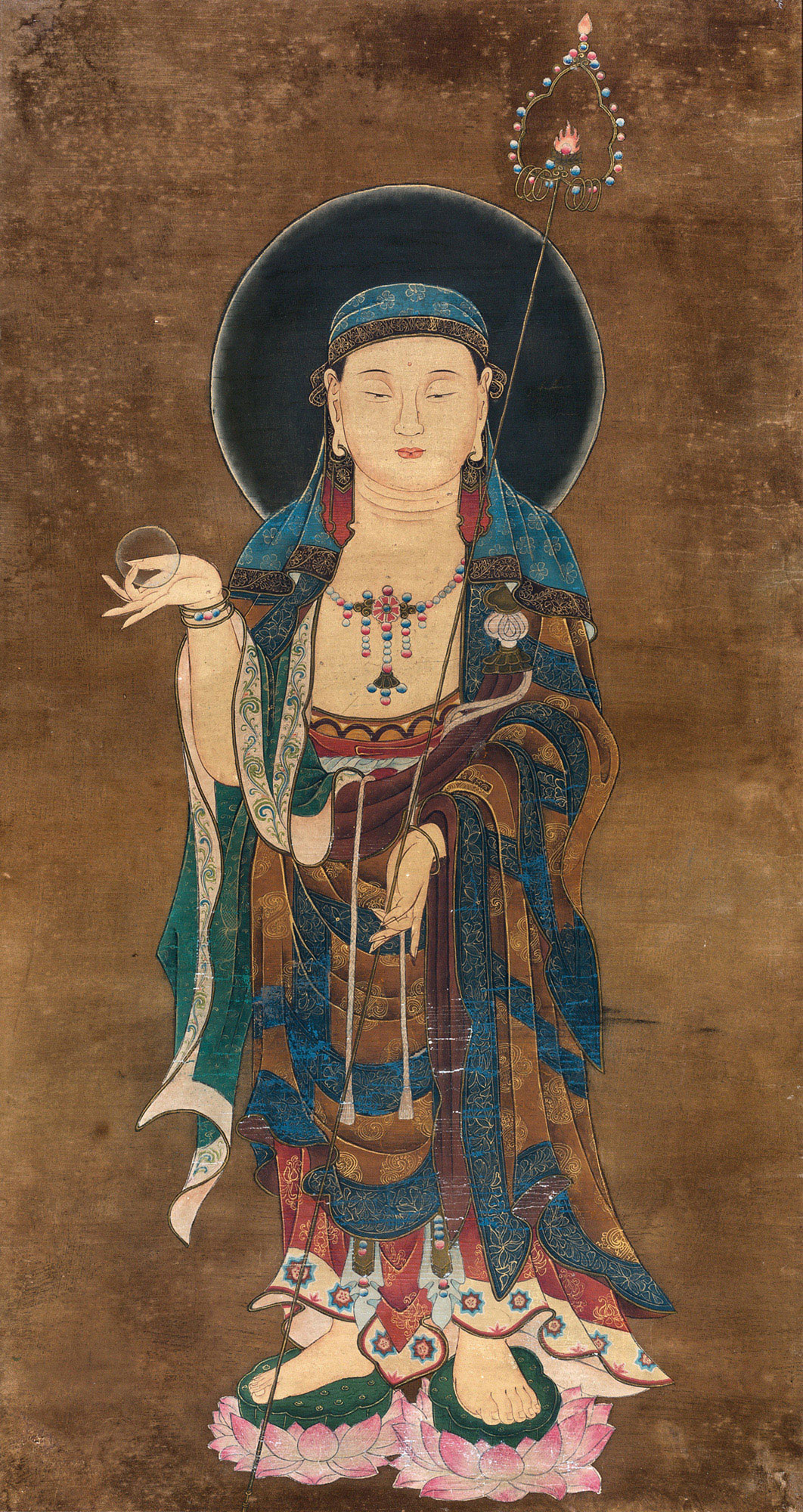 地藏菩萨-中国古代书画(二)-雅昌拍卖