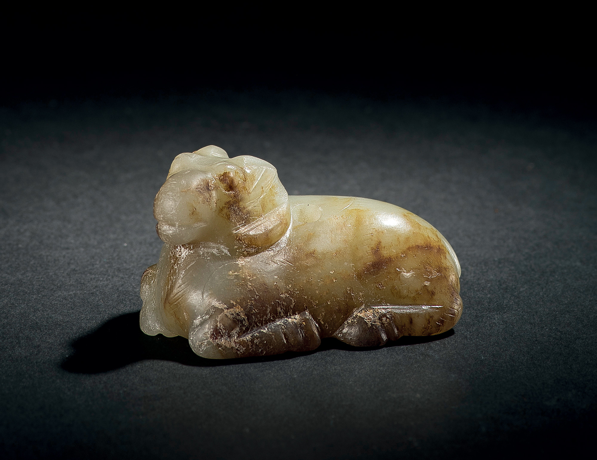 玉羊-玉质金相—中国古代玉器艺术珍品-雅昌拍卖