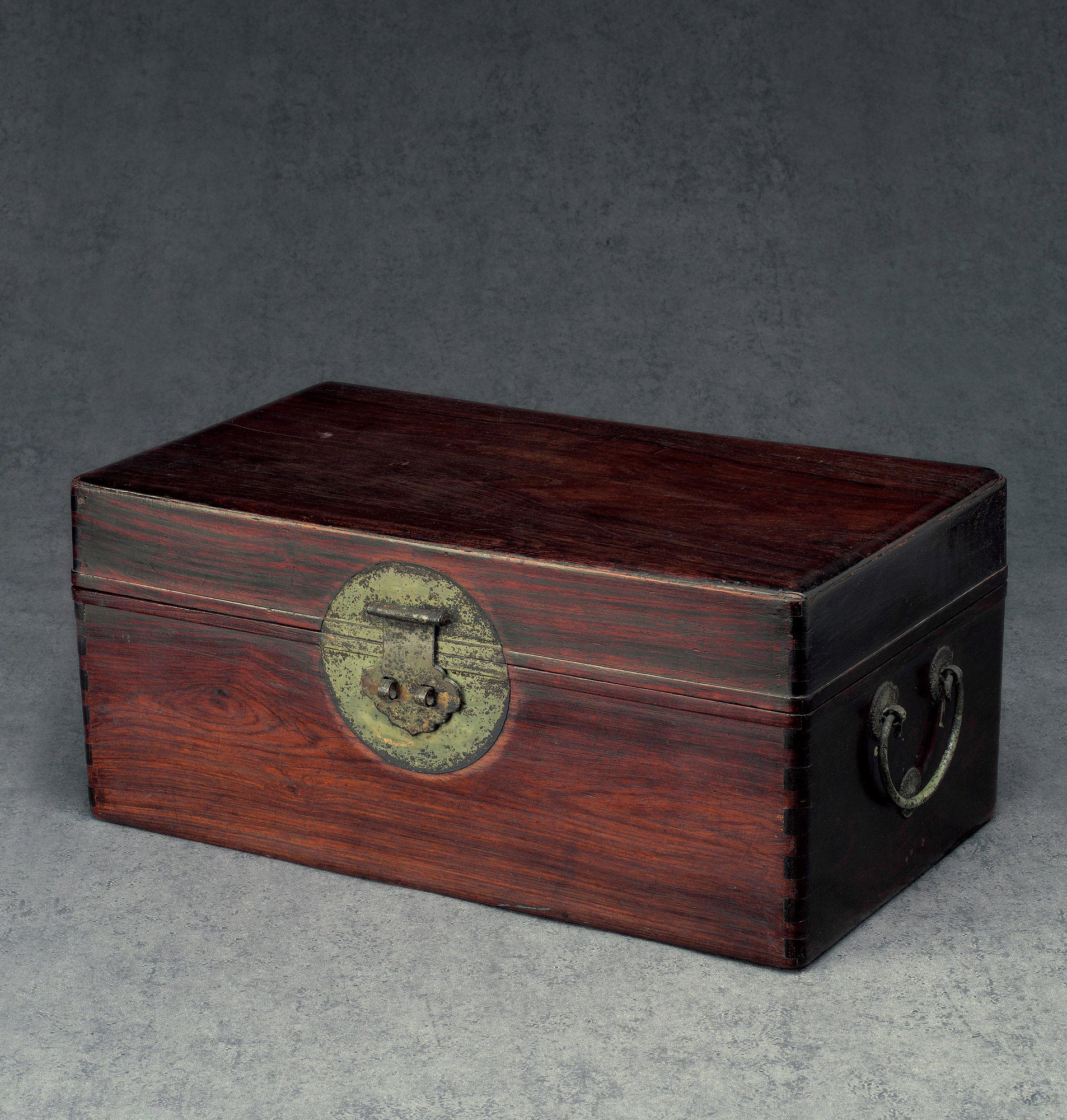 5042明末清初黄花梨书箱