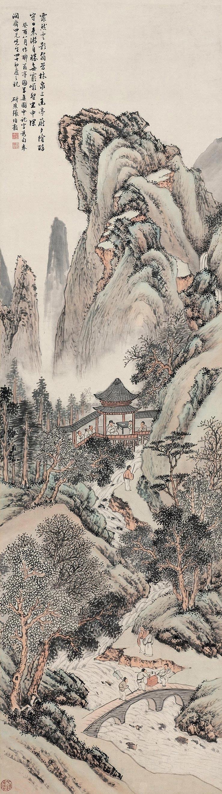 醉翁亭图-中国古代书画(二)-雅昌拍卖