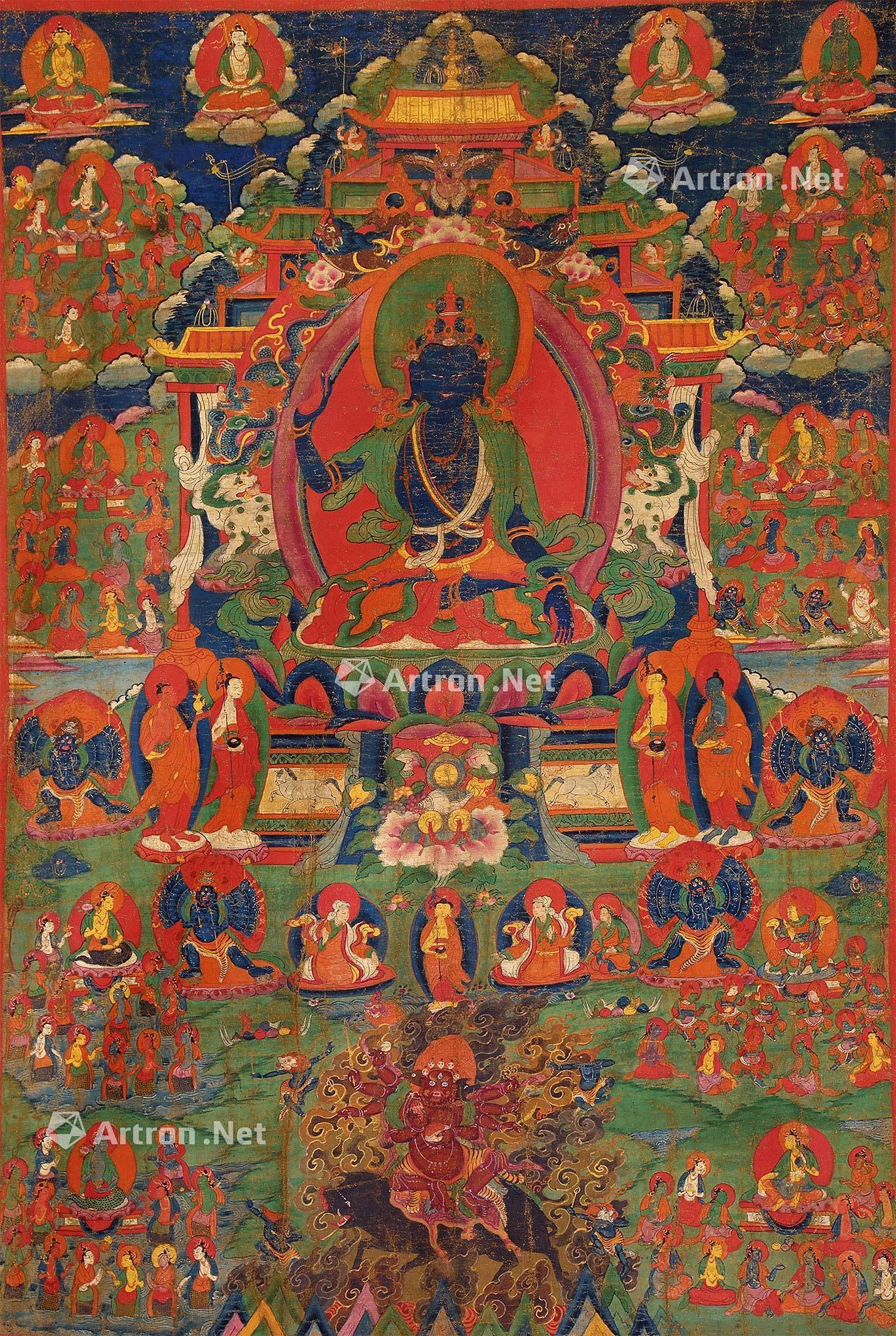 苯教菩萨-般若之光 61 佛教艺术-雅昌拍卖