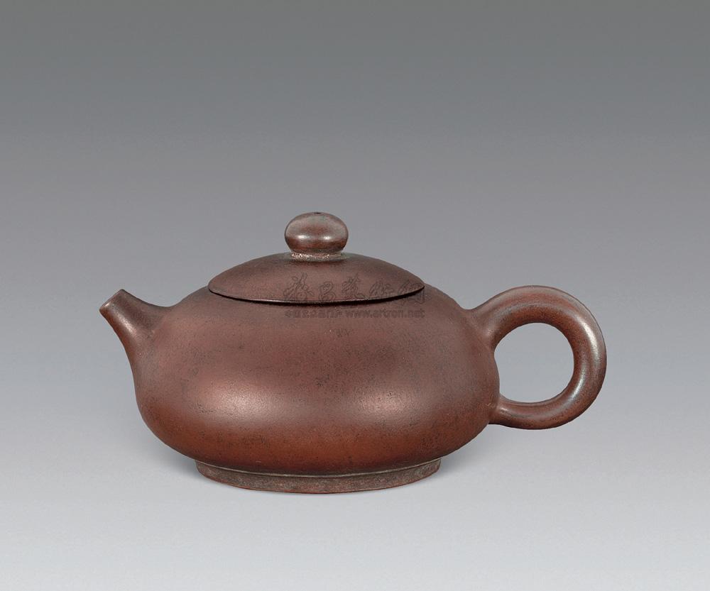 高海庚款紫砂莲子壶-紫气东来 恒爱如是—书斋雅器紫砂专场-雅昌拍卖