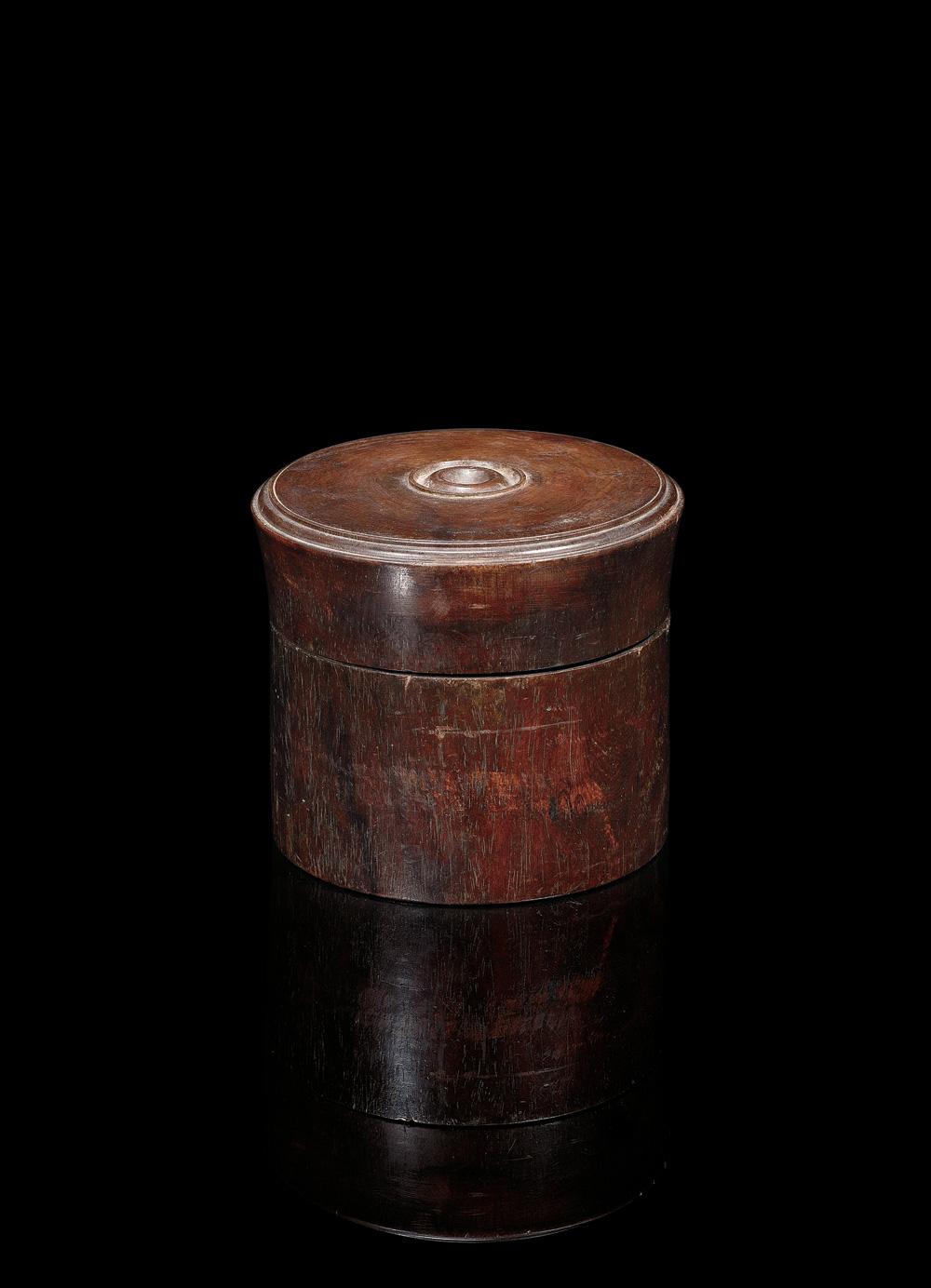 0146明黄花梨朝珠盒