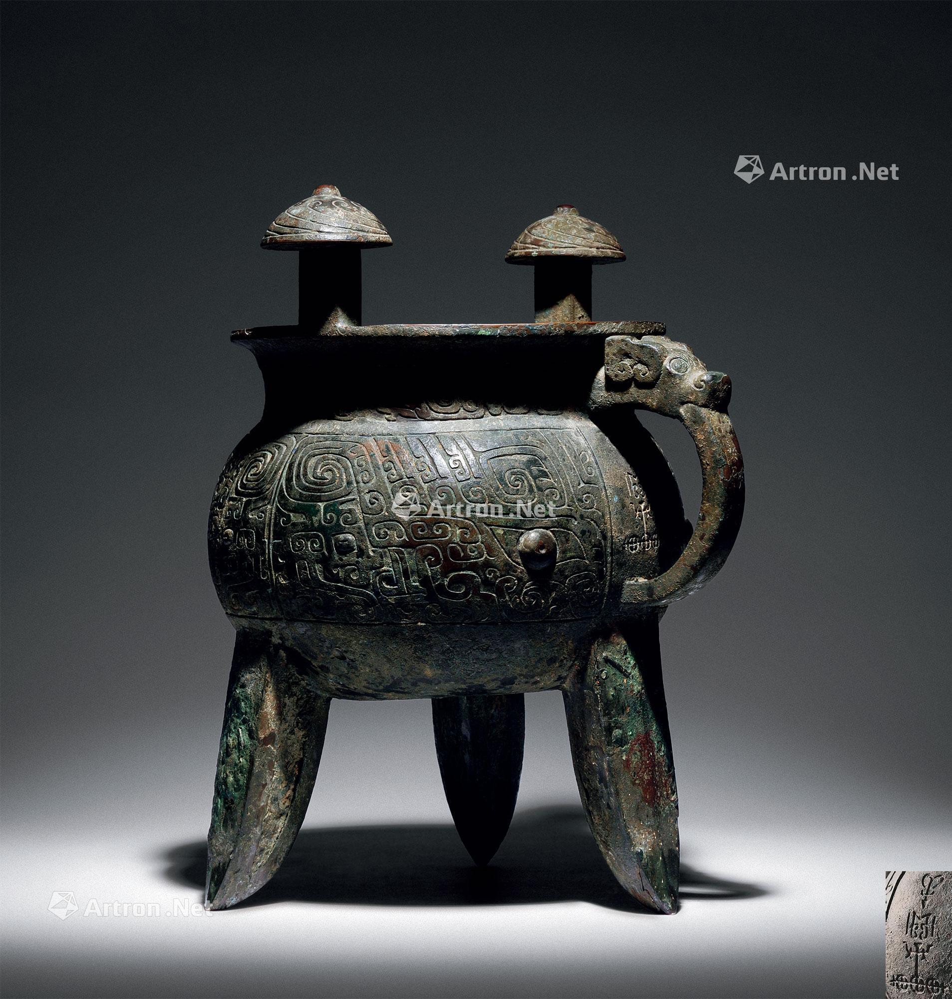 兽面纹斝-太古吉金—高古铜器选萃-雅昌拍卖