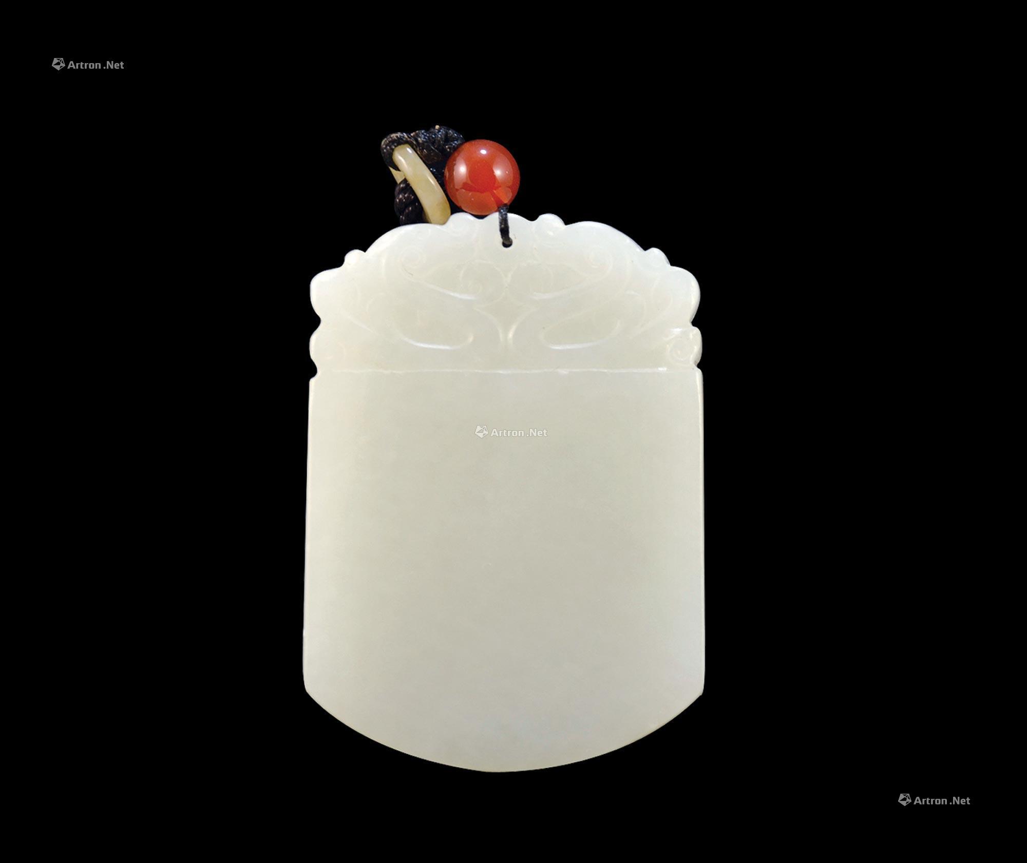 和田白玉平安牌-清玩雅件---杂项-雅昌拍卖