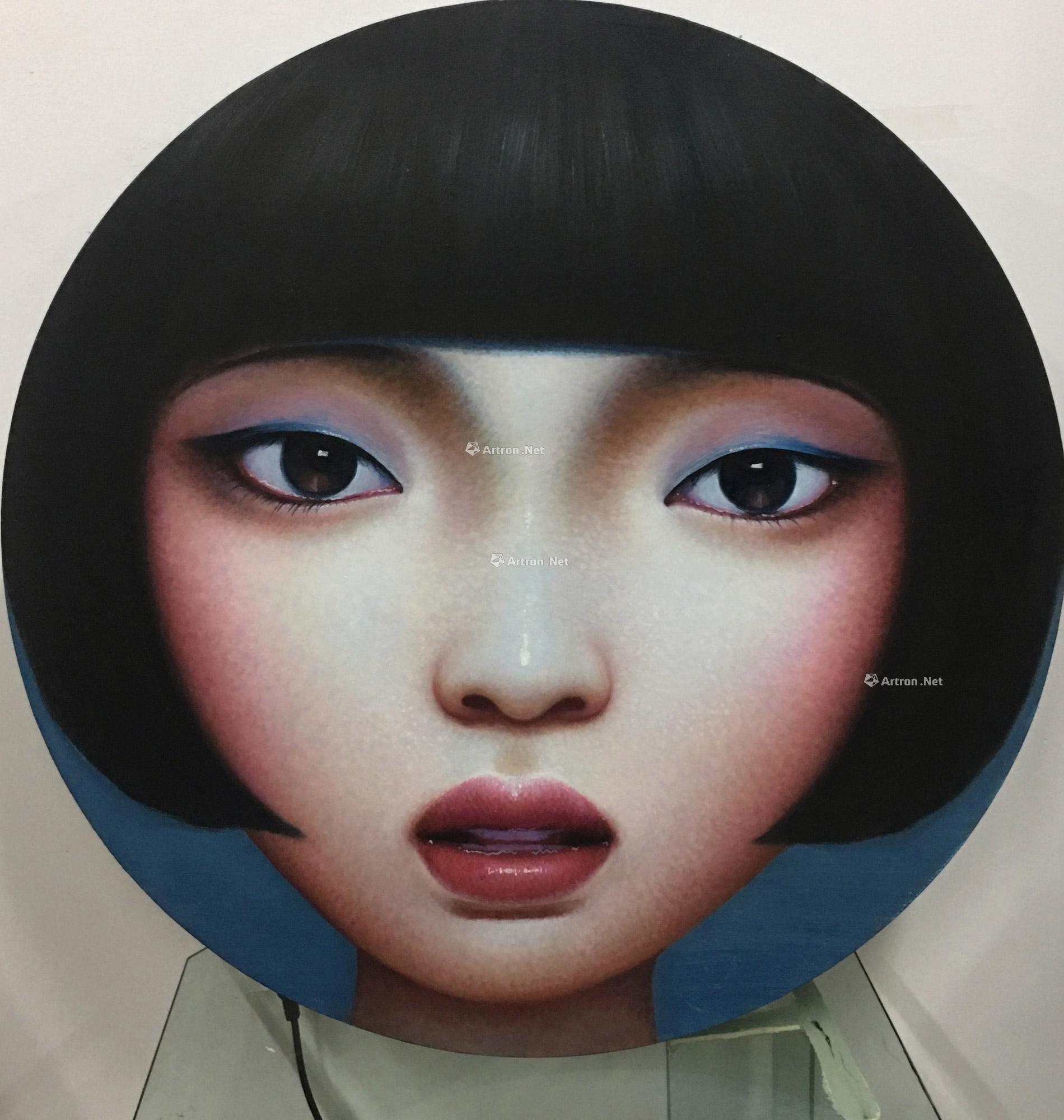 0009 北京女孩n9 布面油画