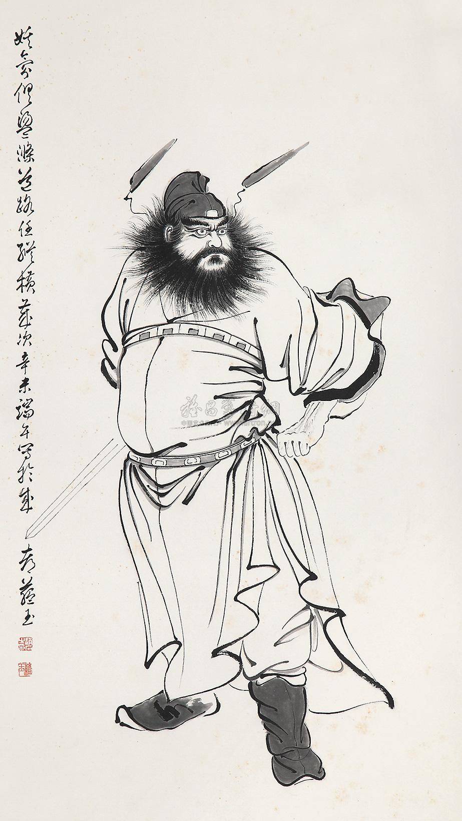 钟馗-艺术品-雅昌拍卖