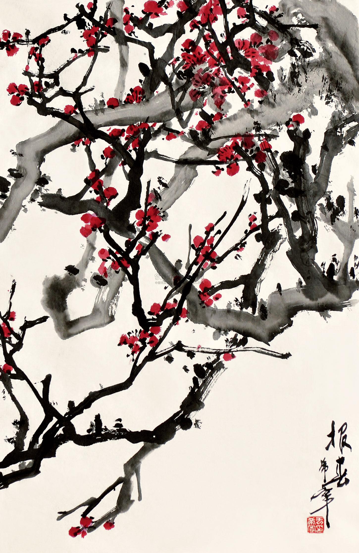 报春图-当代名家书画专场-雅昌拍卖