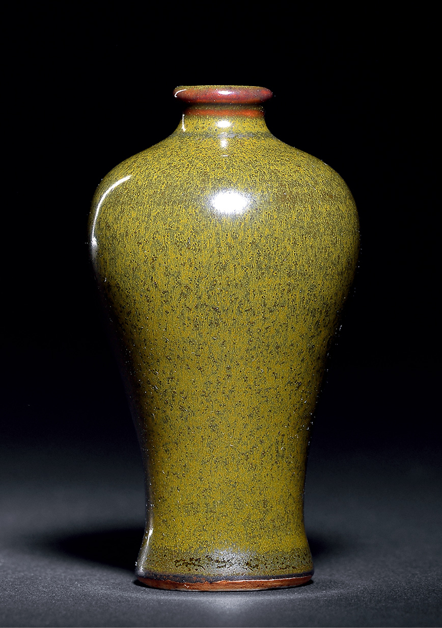 茶叶末釉梅瓶-中国古董珍玩专场-雅昌拍卖