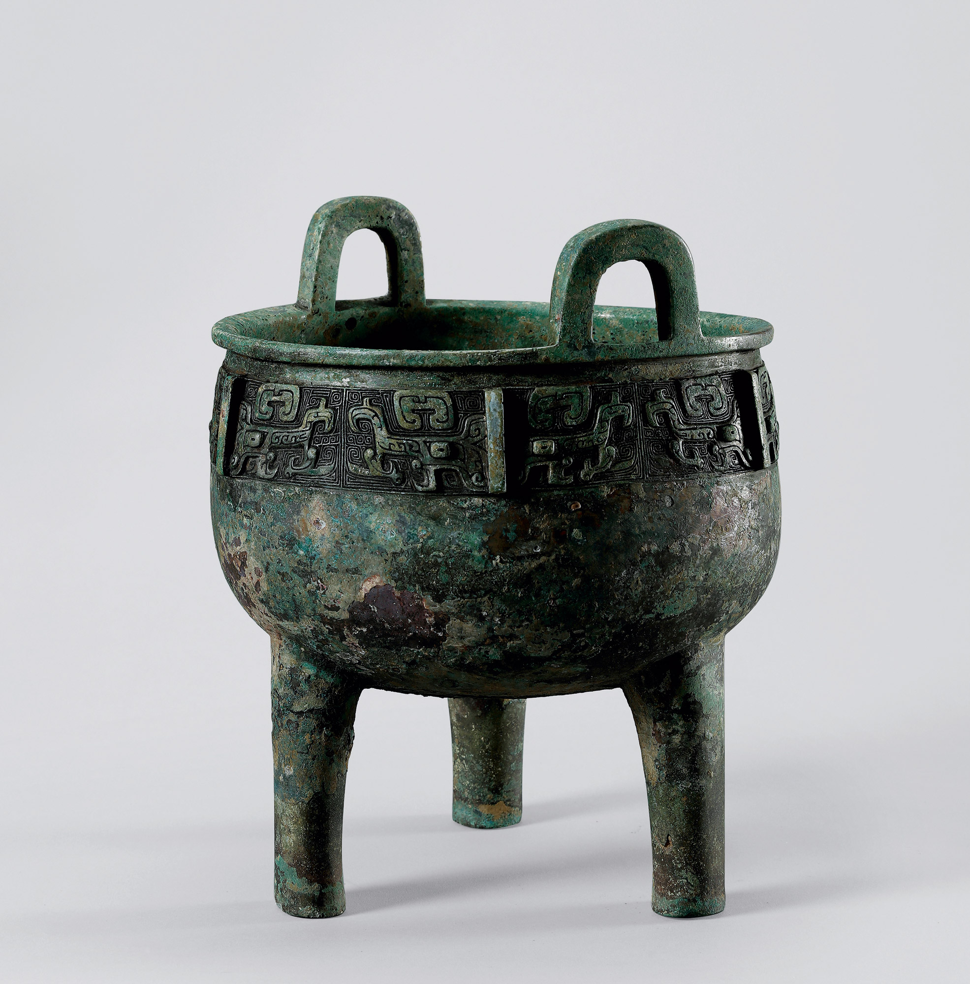 青铜兽面纹鼎-古韵—中国古代铜器及陶瓷专场-雅昌拍卖
