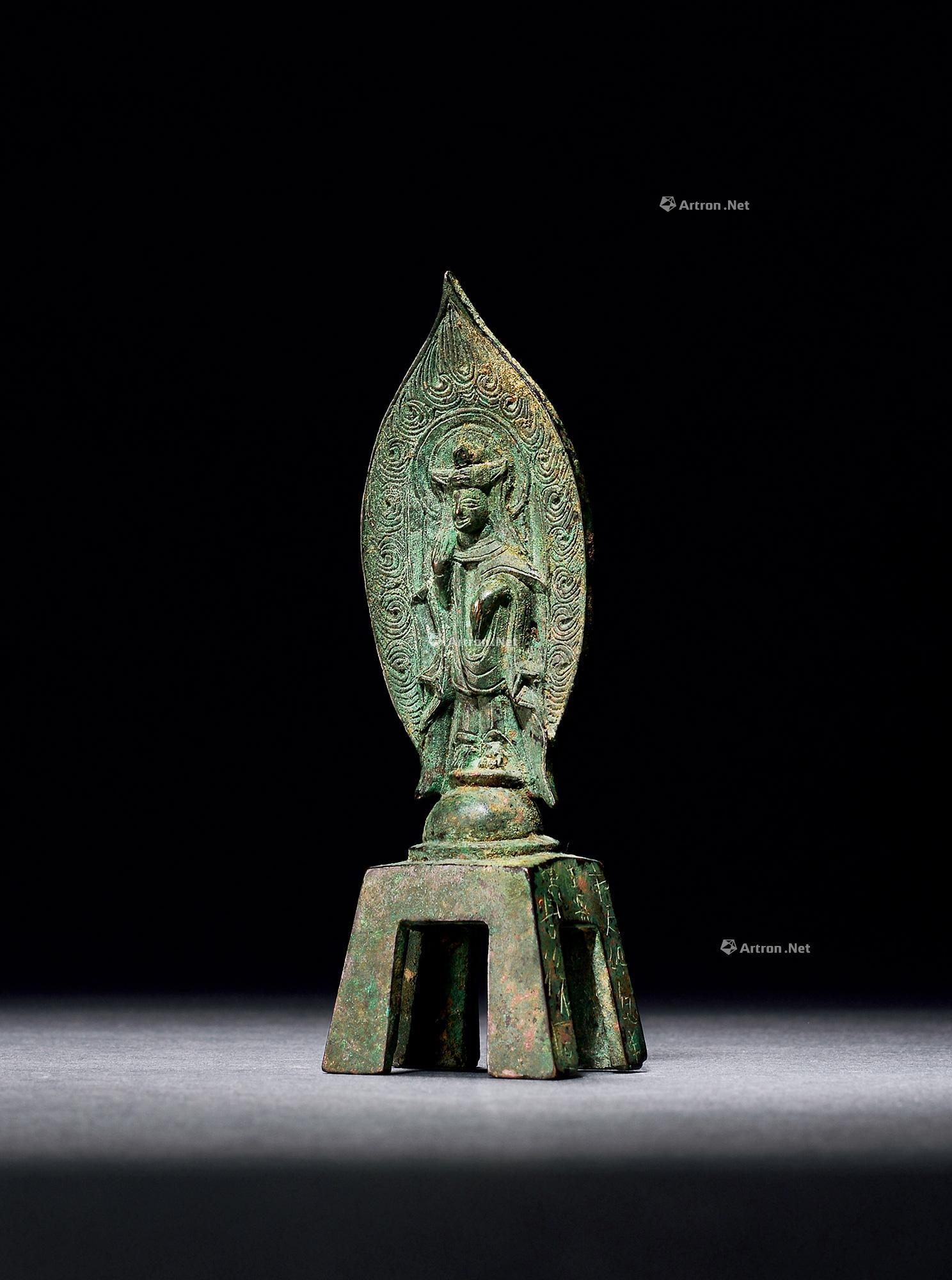 0852北齐天宝六年青铜佛像