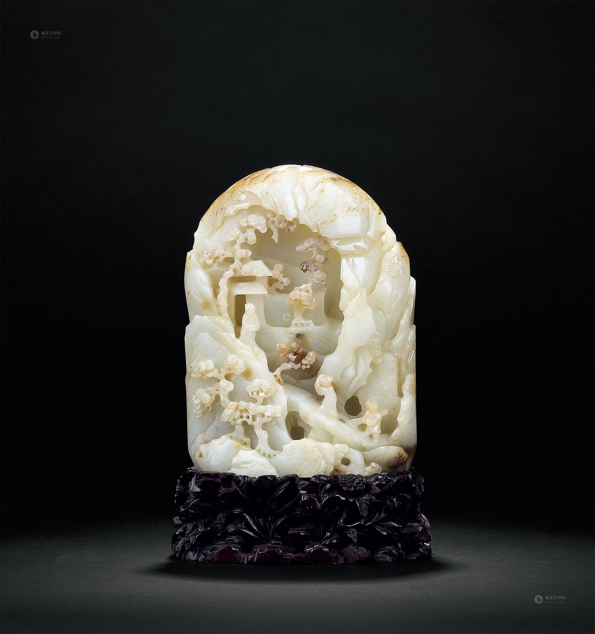 0851清白玉踏雪寻梅山子