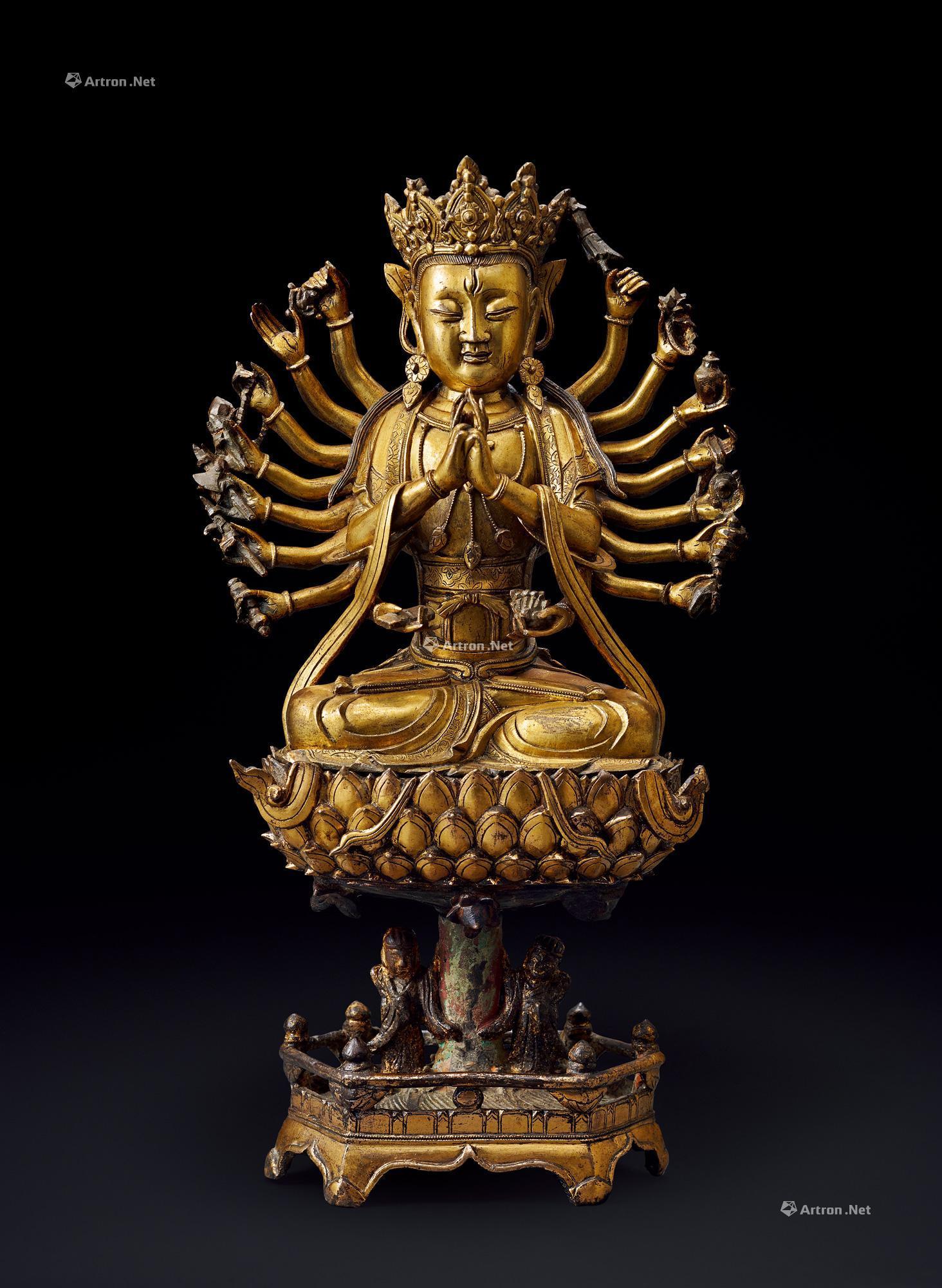 准提佛母像-妙相如来 佛教文物专场-雅昌拍卖