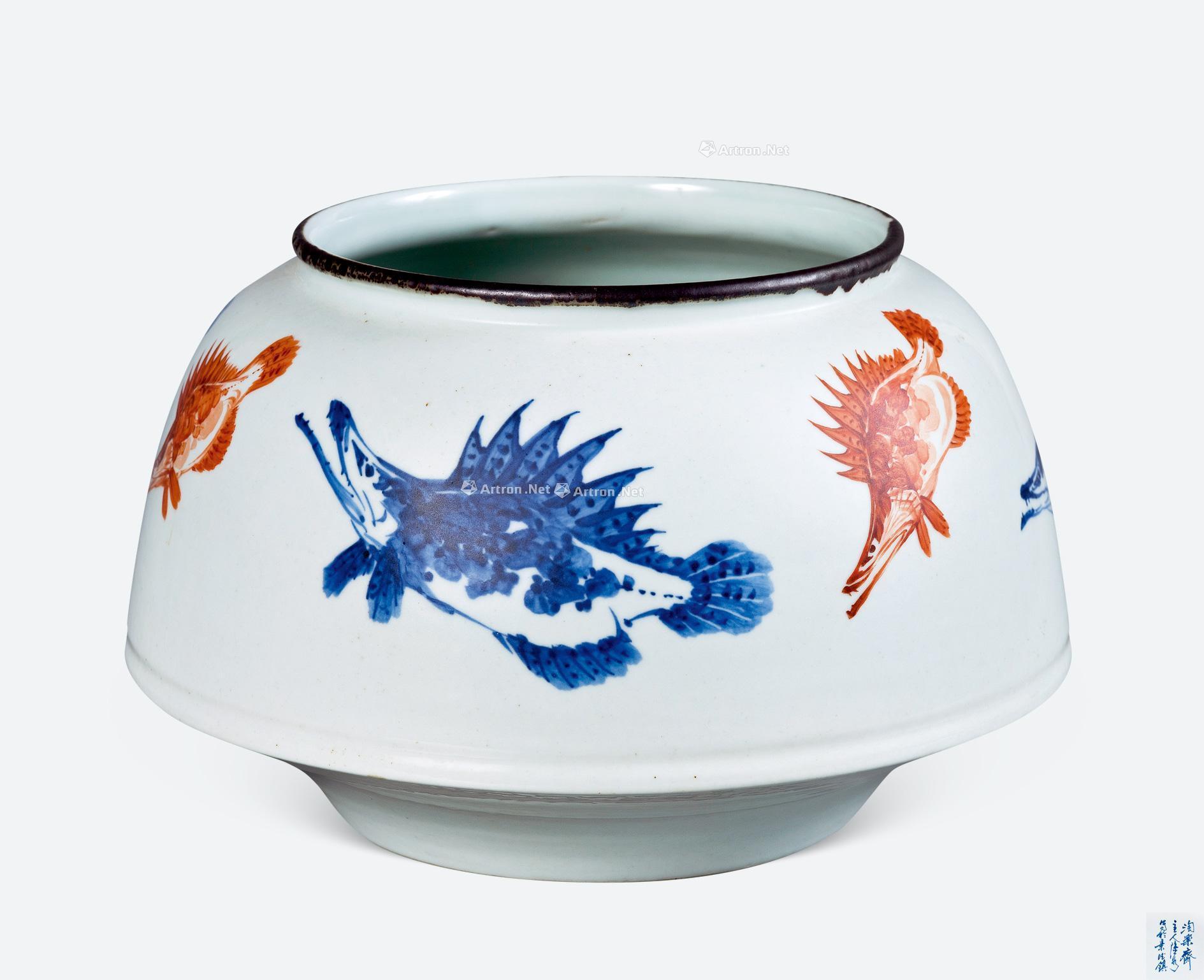 鳜鱼·综合装饰瓷瓶-中国景德镇国际陶瓷博览会-雅昌拍卖