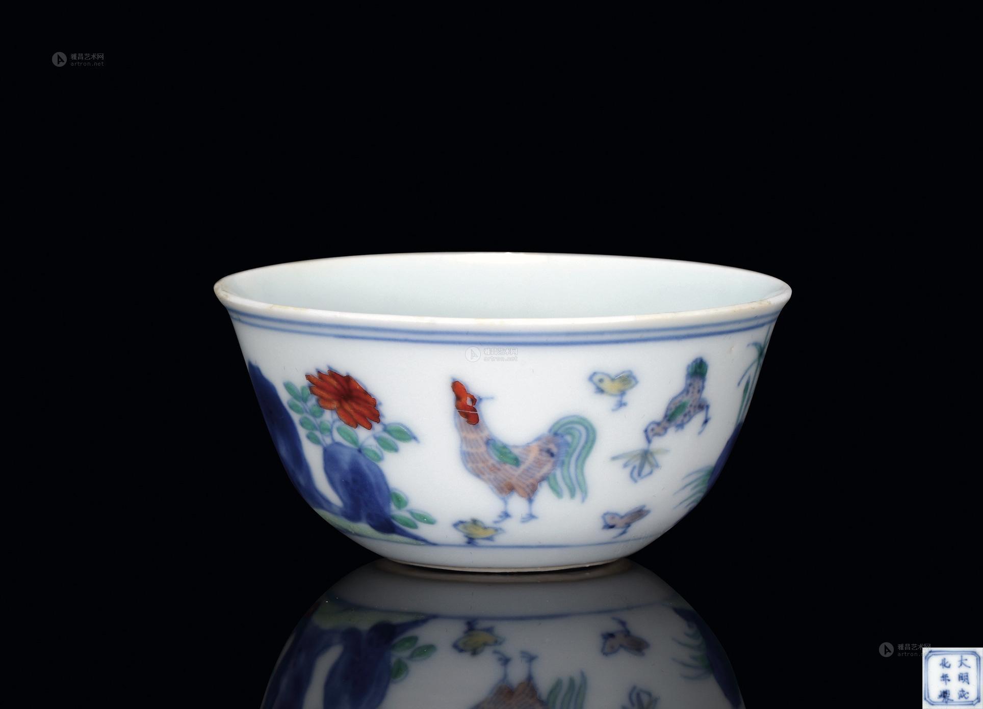 仿成化斗彩鸡缸杯-彩蕴:精美明清瓷器珍品-雅昌拍卖