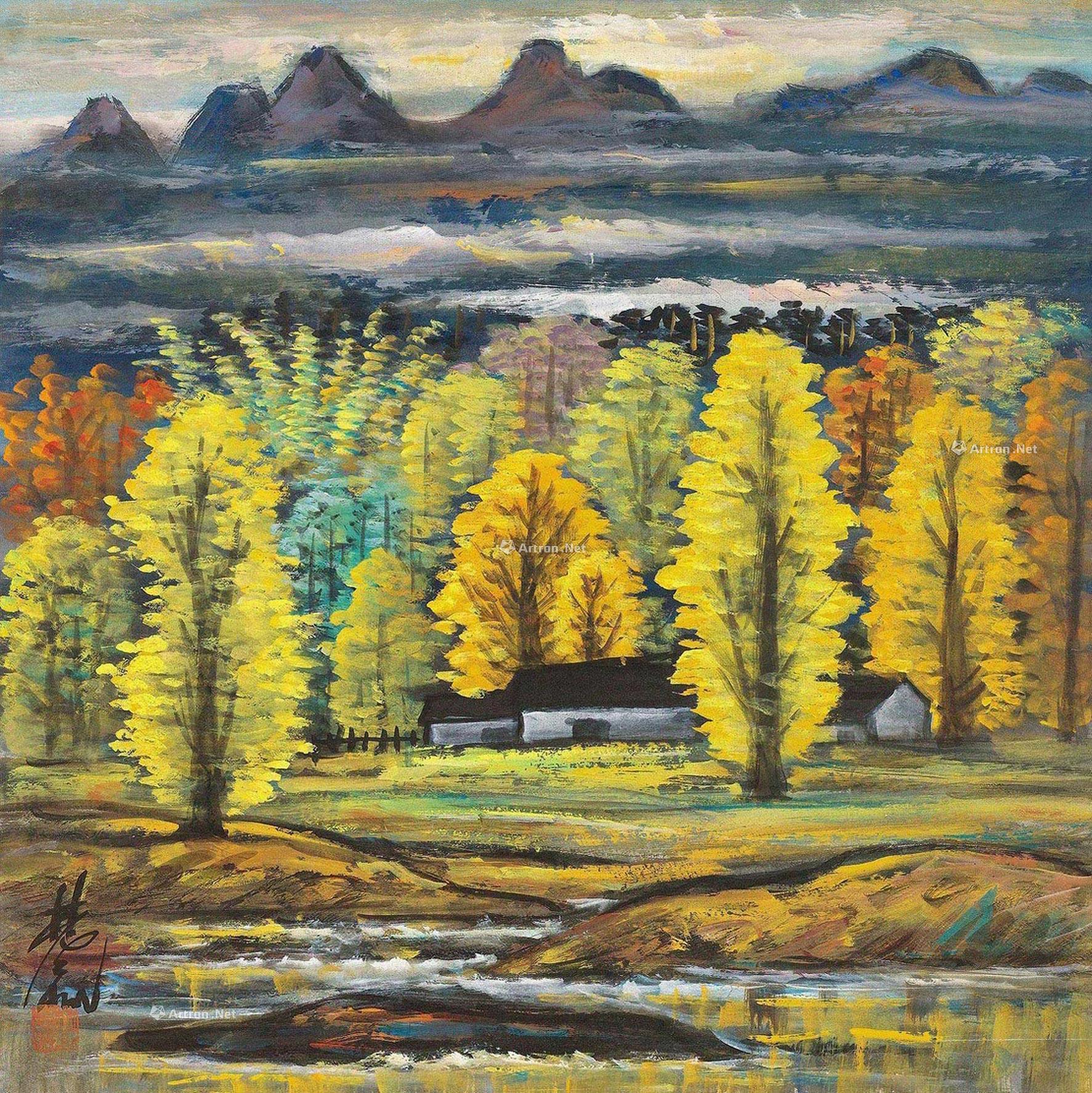 秋-中国书画·油画水彩画专场-雅昌拍卖