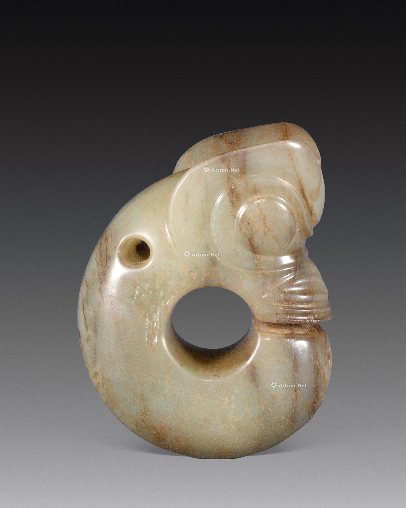 1114 红山文化 玉猪龙