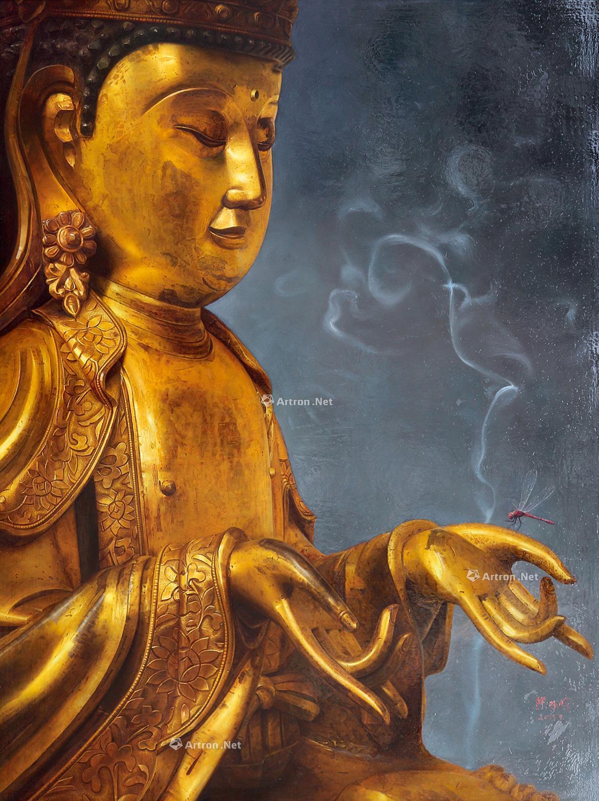 00682013年作地藏王菩萨油画