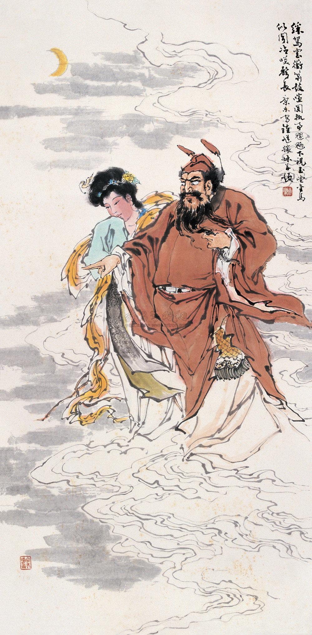 钟馗嫁妹-近现代书画-雅昌拍卖