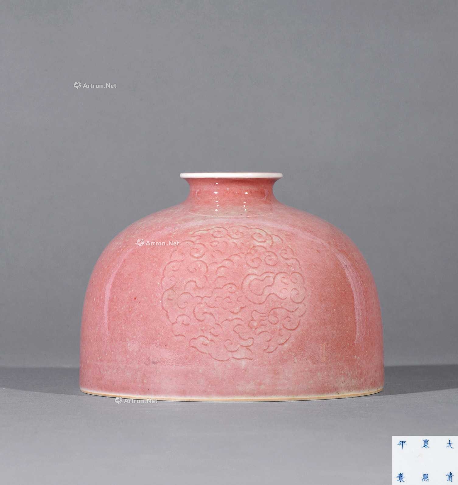 豇豆红暗刻龙纹太白尊-雅翫典藏 – 瓷器及工艺品专场-雅昌拍卖