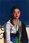 甘南藏族女孩