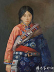 藏族小姑娘
