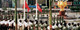 回归祖国后的第一年，金紫荆广场举行简单而又隆重的升旗礼