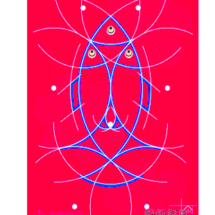 格式四福纹——年年有余 格式四福纹——年年有余