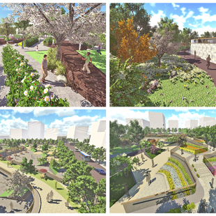 景观灯具设计天津空港E地块景观设计 景观灯具设计天津空港E地块景观设计