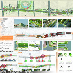 重塑·新生——河北省廊坊市大厂县北新街街道景观设计 重塑·新生——河北省廊坊市大厂县北新街街道景观设计