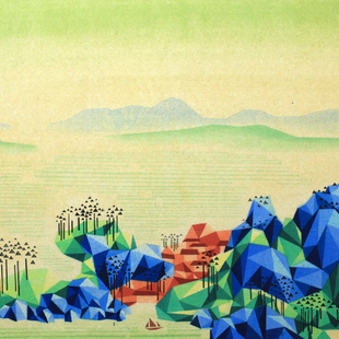 重构山水-2 重构山水-2