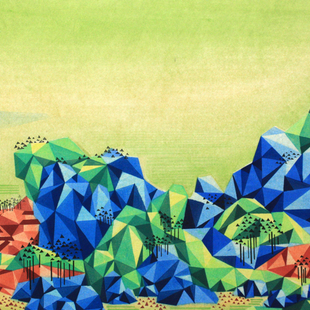 重构山水-1 重构山水-1