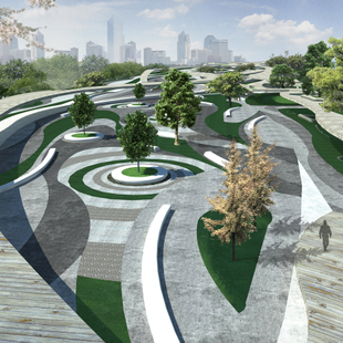 “CURVE•曲”——重庆市九滨路滨江公园景观概念设计1 “CURVE•曲”——重庆市九滨路滨江公园景观概念设计1