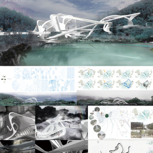 广州科技贸易学院连廊设计——雾道 广州科技贸易学院连廊设计——雾道