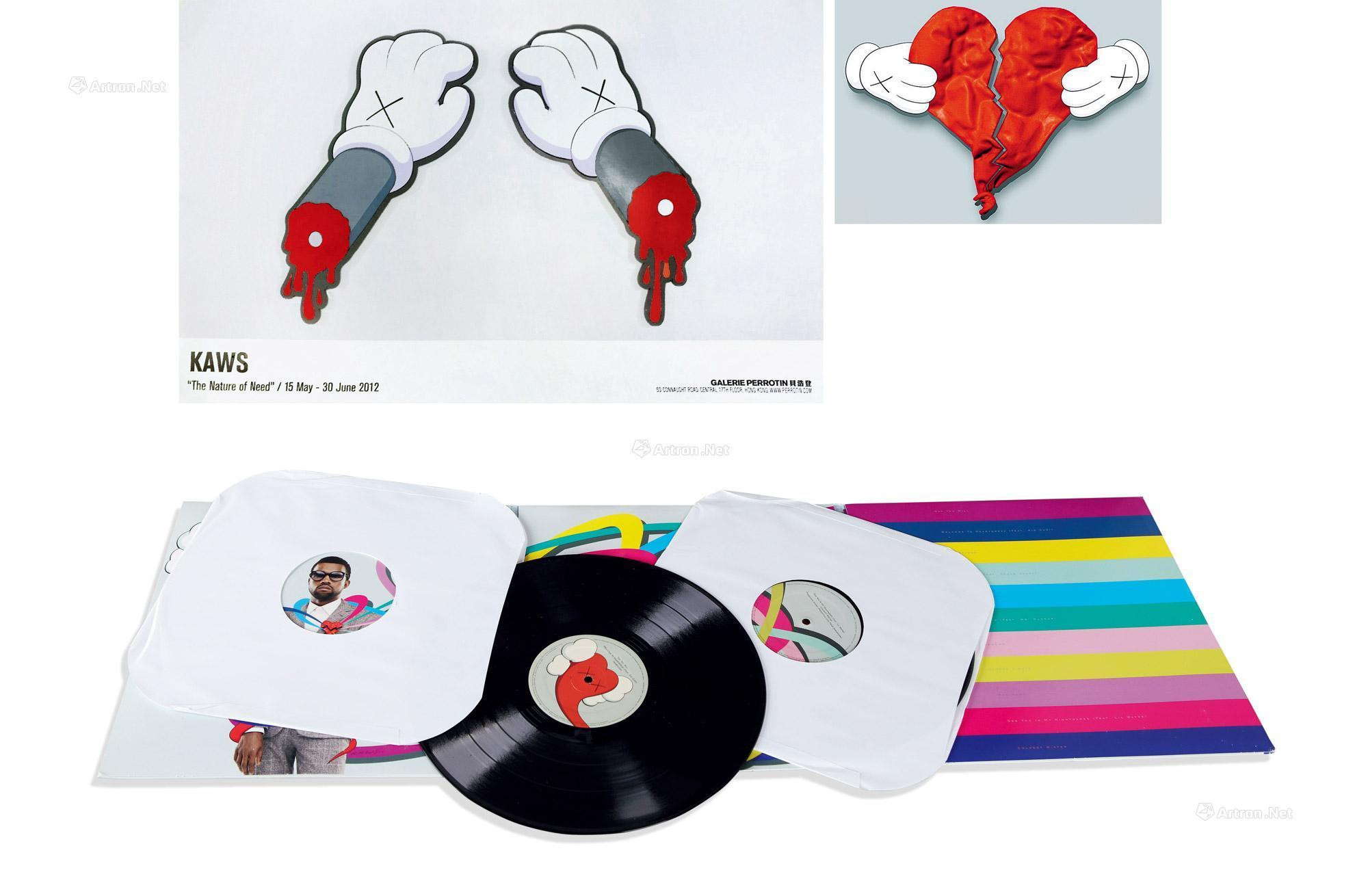 THE NATURE OF NEED　KANYE WEST’S 808S & HEARTBREAK VINYL RECORD（SET OF TWO）