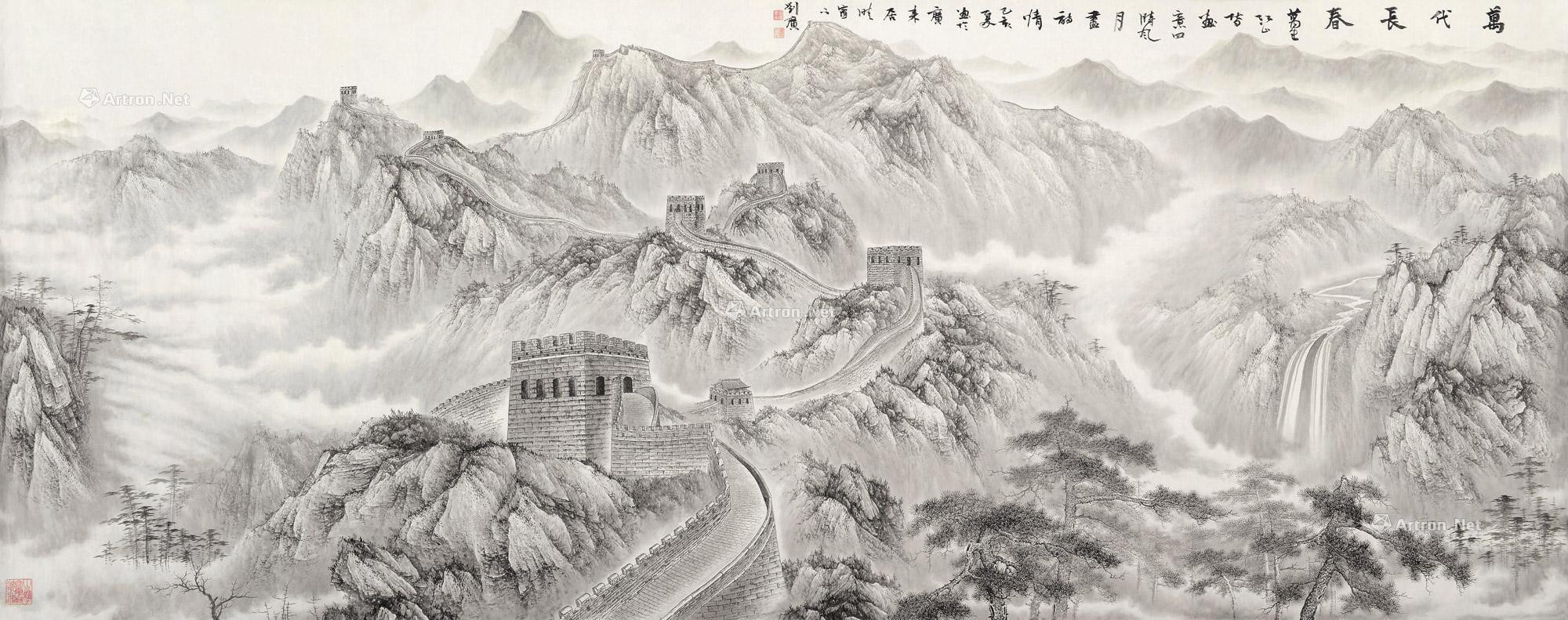 THE GREAT WALL IN SPRING
