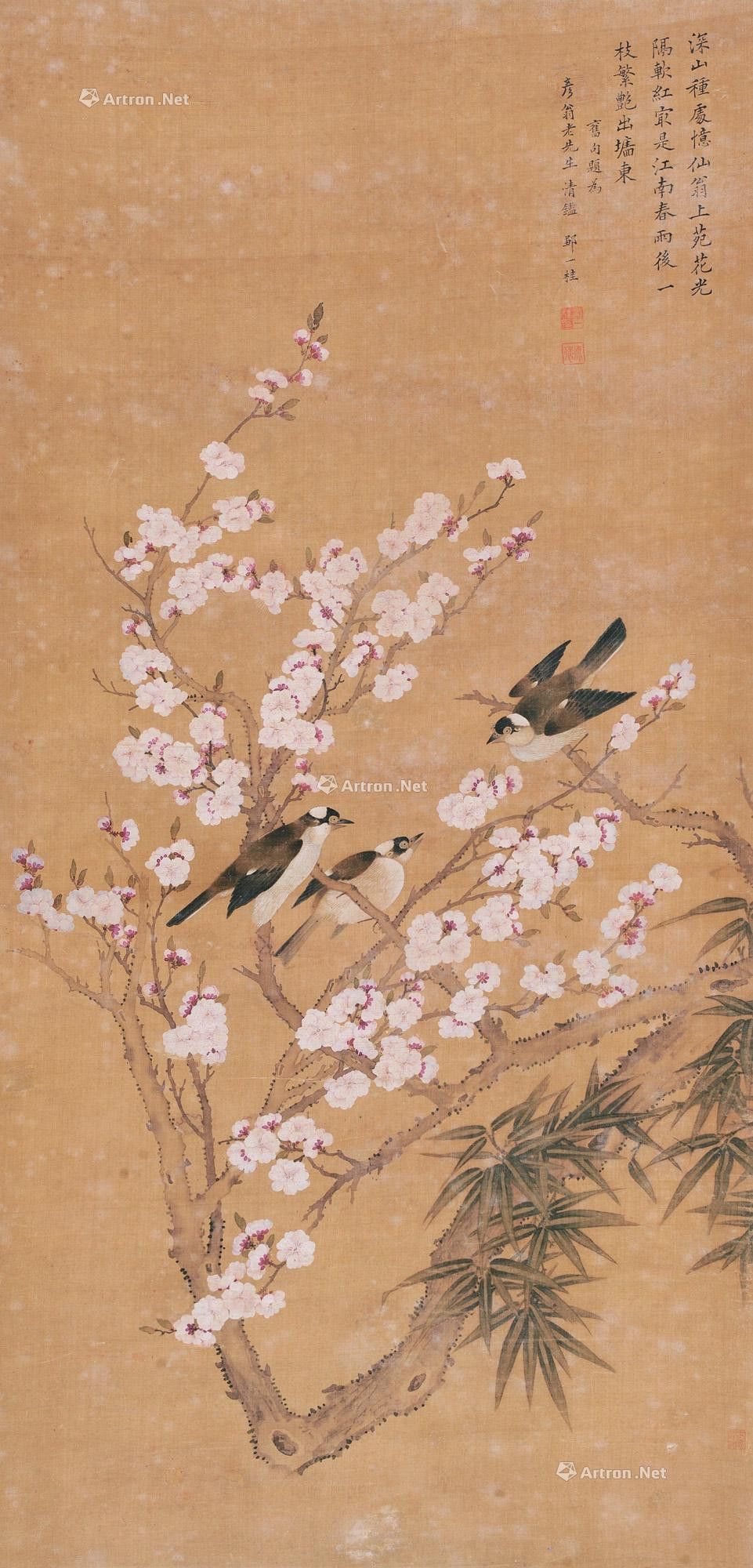FLOWERS AND BIRDS