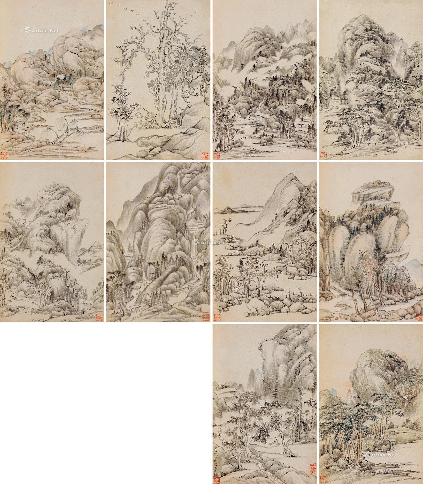 ALBUM OF LANDSCAPE IN ANCIENT STYLE