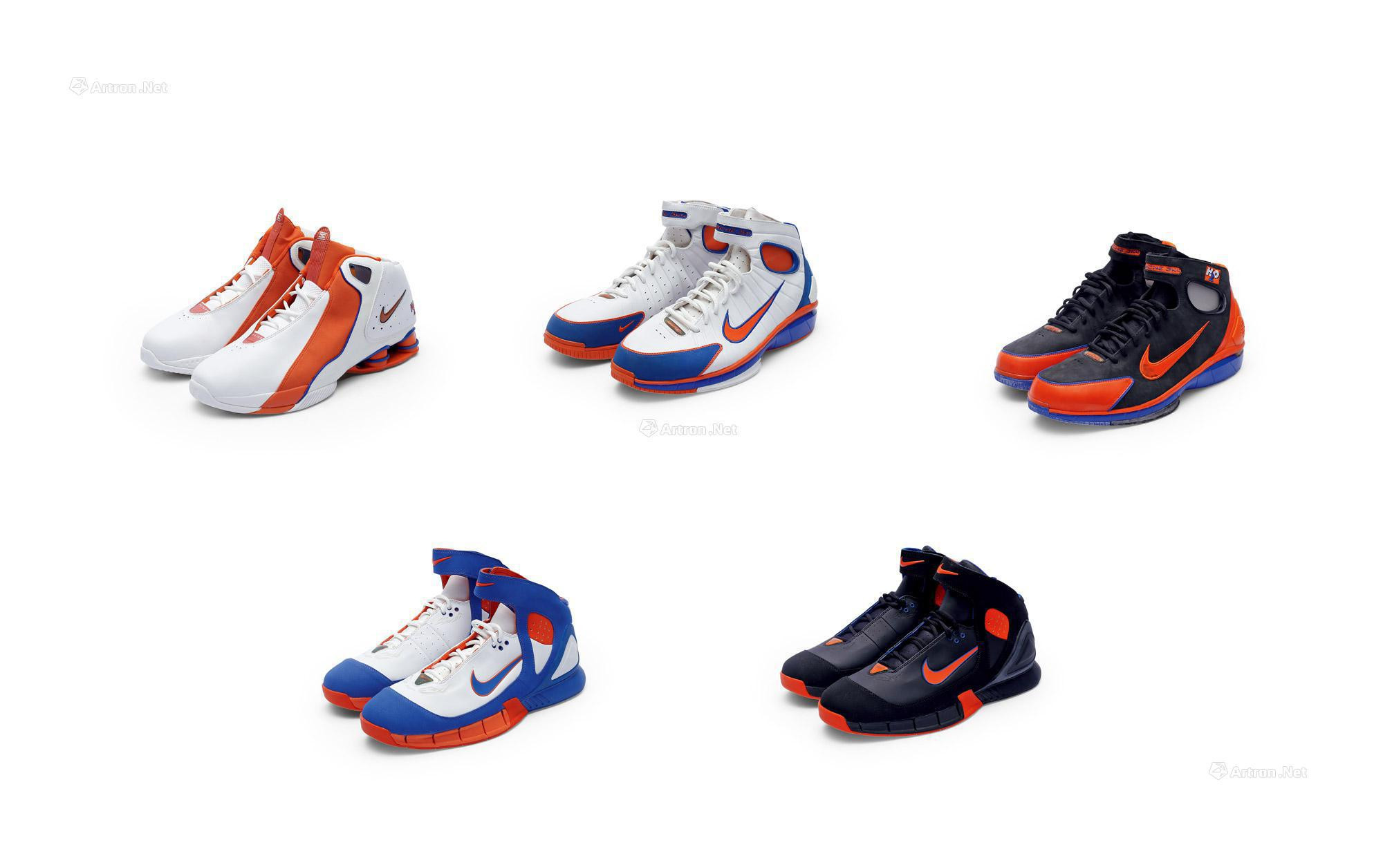 Allan Houston Exclusive Sneaker Collection  5 Pairs of Player Exclusive Sneakers