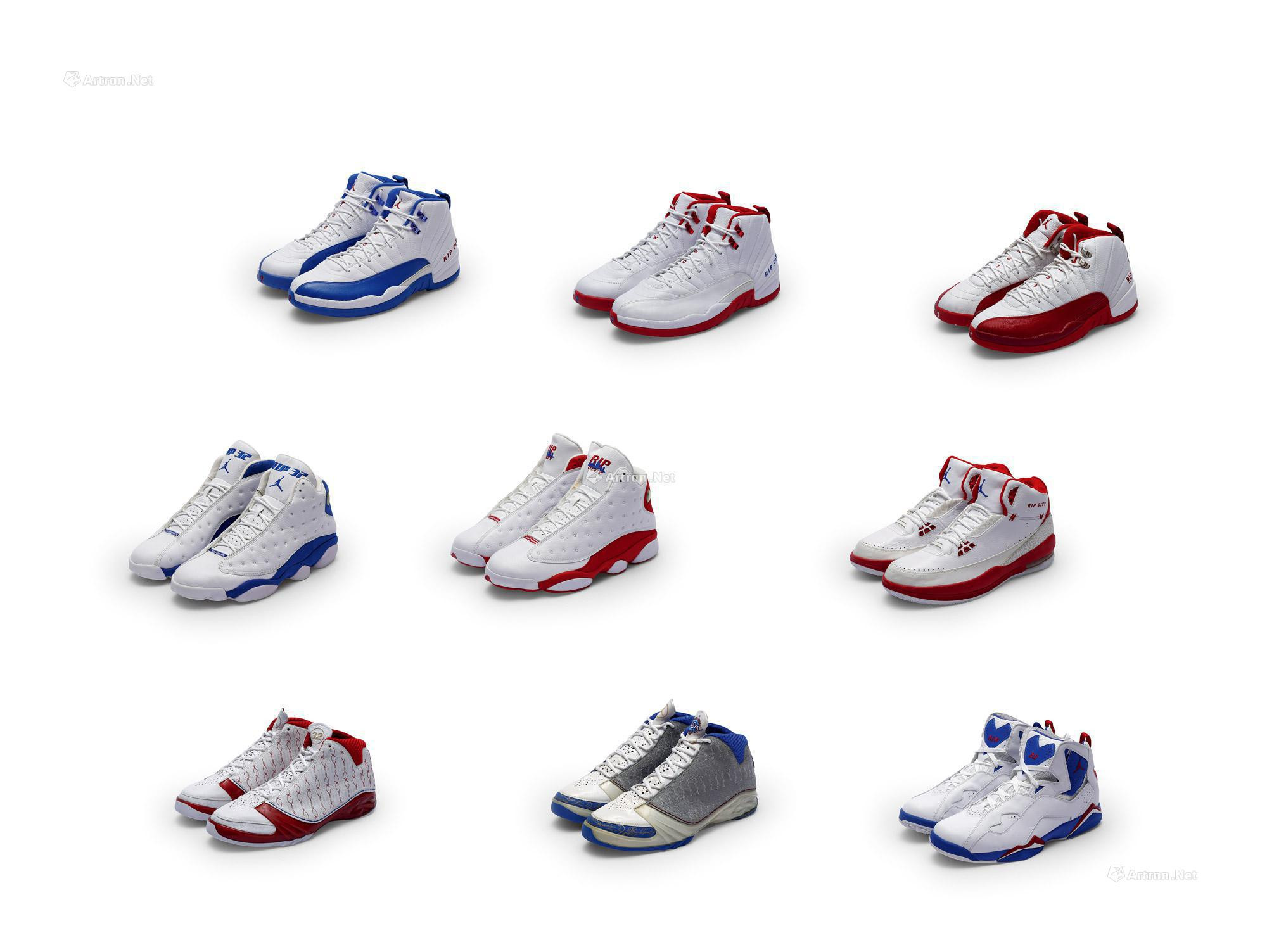 Richard Hamilton Exclusive Sneaker Collection  9 Pairs of Player Exclusive Sneakers
