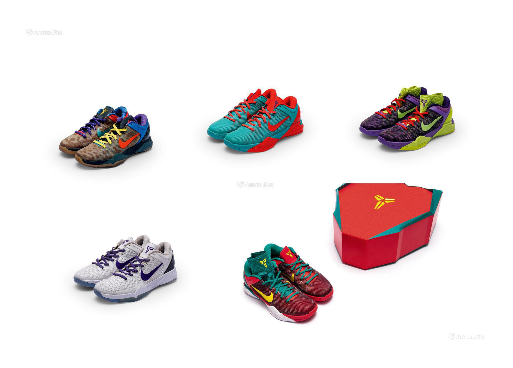 Nike Zoom Kobe VII Signature Sneaker Collection  5 Pairs of Exclusive Sneakers