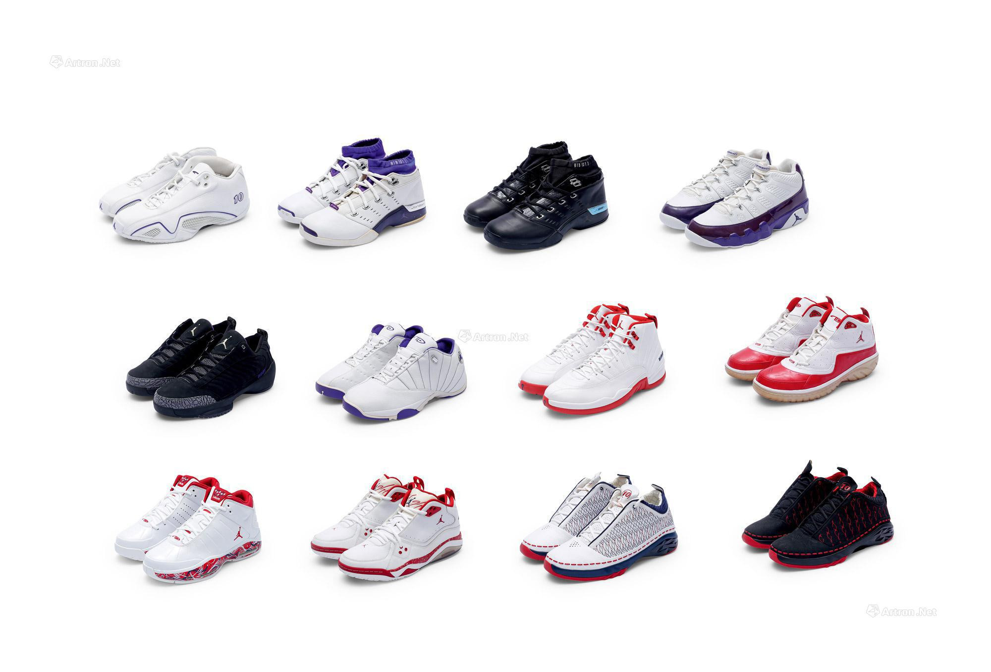 Mike Bibby Exclusive Sneaker Collection  12 Pairs of Player Exclusive Sneakers