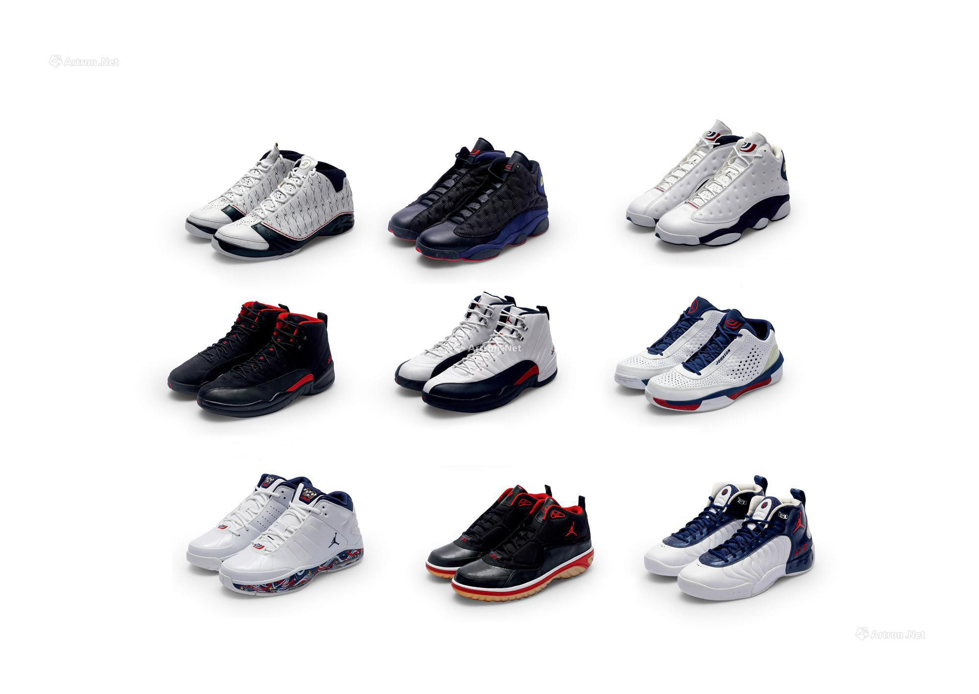Joe Johnson Exclusive Sneaker Collection  9 Pairs of Player Exclusive Sneakers